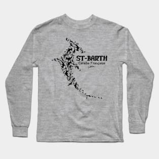 St. Barth, French Caribbean Long Sleeve T-Shirt